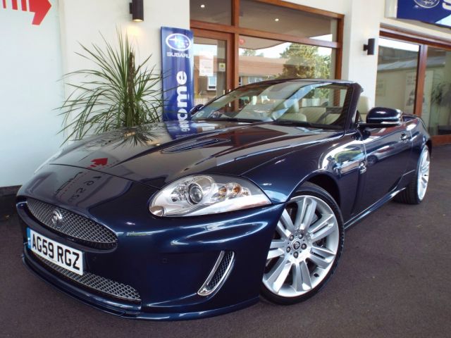 JAGUAR XKR 5.0 V8 CONVERTIBLE SUPERCHARGED
